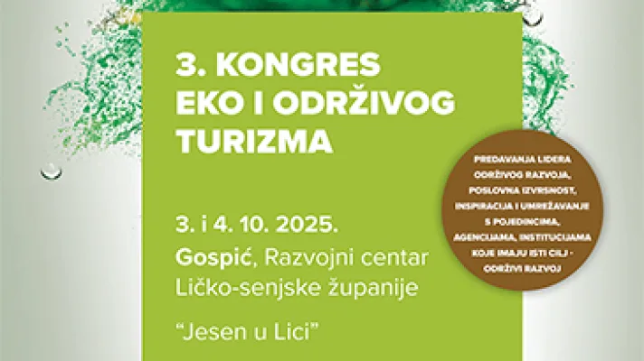 3. Kongres eko i održivog turizma - Turizam otporan na krize 